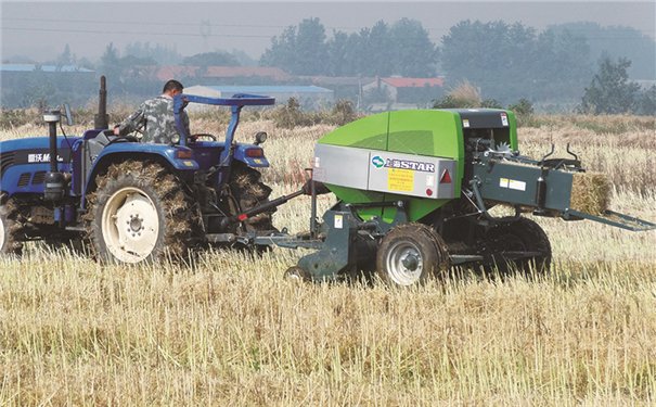 上海世達爾TIB3000正牽引方草捆撿拾打捆機