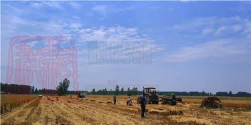 上海世達爾打捆機參加2018年天門市秸稈回收綜合利用現場會