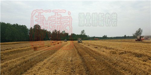 上海世達爾打捆機參加2018年天門市秸稈回收綜合利用現場會